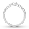 Thumbnail Image 2 of Previously Owned Diamond Enhancer Ring 1/2 ct tw Bezel-set 14K White Gold
