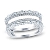 Thumbnail Image 1 of Previously Owned Diamond Anniversary Enhancer Ring 3/4 ct tw Round 14K White Gold