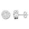 Thumbnail Image 2 of Previously Owned Diamond Earrings 1 carat tw Round 14K White Gold