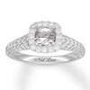 Thumbnail Image 1 of Previously Owned Neil Lane Ring Setting 7/8 ct tw Diamonds 14K White Gold