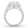 Thumbnail Image 2 of Previously Owned Diamond Engagement Ring 2-1/5 ct tw Round-cut 14K White Gold