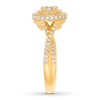 Thumbnail Image 3 of Previously Owned Diamond Engagement Ring 1 ct tw Round-cut 14K Yellow Gold