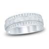 Thumbnail Image 1 of Previously Owned Men's Diamond Anniversary Band 1/2 ct tw Round 14K White Gold
