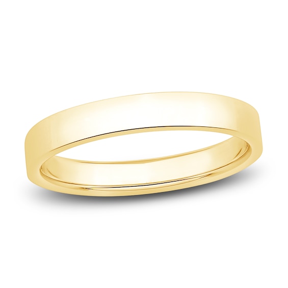 Previously Owned Ladies Flat Wedding Band 14K Yellow Gold 30mm