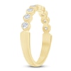 Thumbnail Image 2 of Previously Owned Certified Diamond Bezel Set Anniversary Ring 1/2 ct tw 14K Yellow Gold