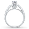 Thumbnail Image 2 of Previously Owned Diamond Engagement Ring 3/4 carat tw Round 14K White Gold