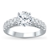 Thumbnail Image 3 of Previously Owned Diamond Engagement Ring 3/4 carat tw Round 14K White Gold