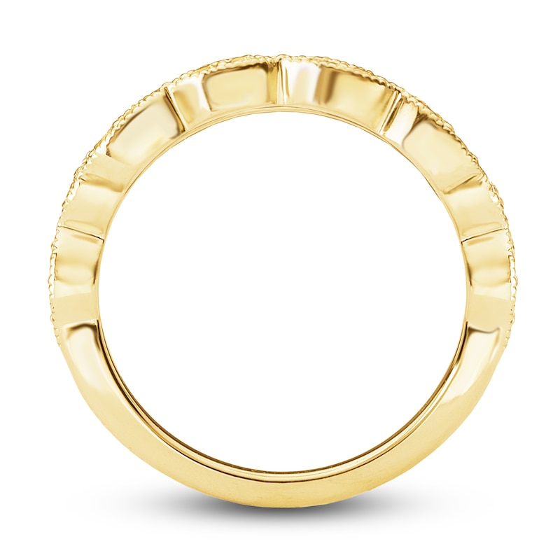 Main Image 3 of Previously Owned Diamond Anniversary Band 1/5 ct tw Round 14K Yellow Gold