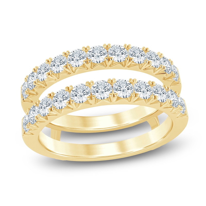 Main Image 1 of Previously Owned Diamond Insert Ring 1 ct tw Round 14K Yellow Gold