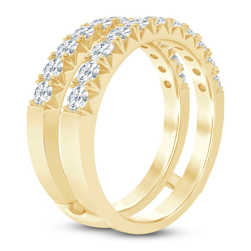 Main Image 2 of Previously Owned Diamond Insert Ring 1 ct tw Round 14K Yellow Gold