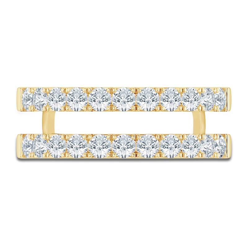 Main Image 3 of Previously Owned Diamond Insert Ring 1 ct tw Round 14K Yellow Gold