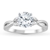 Thumbnail Image 3 of Previously Owned Certified Marquise-Cut Diamond Engagement Ring Setting 1/8 ct tw Platinum