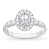 Thumbnail Image 1 of Previously Owned Diamond Engagement Ring Setting 5/8 ct tw 14K White Gold