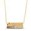 Thumbnail Image 1 of Previously Owned Le Vian Tramonto D'Oro Diamond Bar Necklace 3/4 ct tw 14K Honey Gold 19"