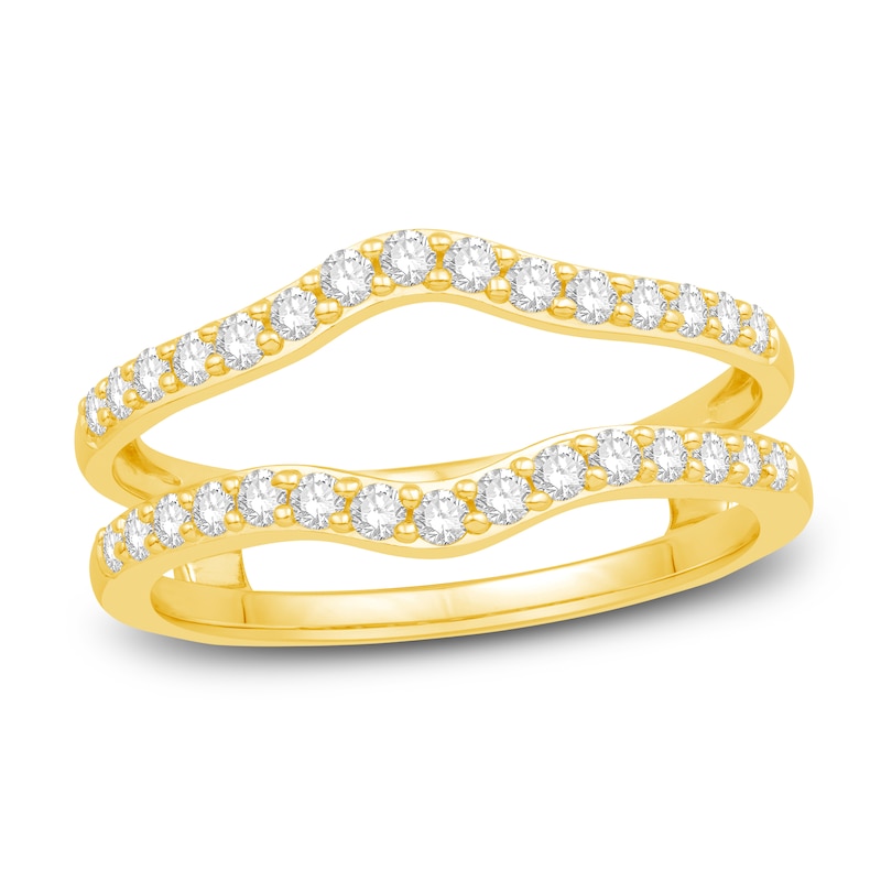 Main Image 1 of Previously Owned Chosen Diamond Anniversary Enhancer Band 1/2 ct tw Round 14K Yellow Gold