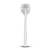 Thumbnail Image 2 of Diamond Engagement Ring 1/2 ct tw Round 14K White Gold