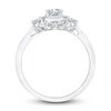 Thumbnail Image 3 of Diamond Engagement Ring 1/2 ct tw Round 14K White Gold