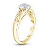 Thumbnail Image 2 of Diamond Solitaire Infinity Engagement Ring 1/4 ct tw Round 14K Yellow Gold (I2/I)