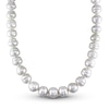 Thumbnail Image 1 of South Sea Cultured Pearl Necklace 1/20 ct tw Round 14K Yellow Gold 18"
