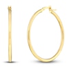 Thumbnail Image 1 of Polished Hoop Earrings 14K Yellow Gold 35mm