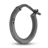 Marco Dal Maso Men's Hoop Mono Earring Sterling Silver
