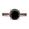 Thumbnail Image 3 of Pnina Tornai Bold Passion Diamond Engagement Ring 3-3/8 ct tw Round 14K Rose Gold