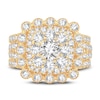 Thumbnail Image 3 of Diamond Bridal Set 3 ct tw Round 14K Yellow Gold