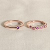 Thumbnail Image 4 of Juliette Maison Natural Ruby Ring 10K White Gold