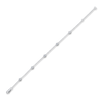 Thumbnail Image 2 of Shy Creation Diamond Station Bracelet 1/10 ct tw Round 14K White Gold 7" SC22003857