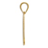 Thumbnail Image 2 of Cross Pendant Necklace 14K Yellow Gold 18"