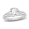 Thumbnail Image 1 of Lab-Grown Diamond Engagement Ring 2-1/3 ct tw Round 14K White Gold