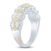 Thumbnail Image 2 of Pnina Tornai Lab-Grown Diamond Anniversary Ring 1-1/2 ct tw Round/Marquise 14K Two-Tone Gold