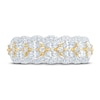 Thumbnail Image 2 of Pnina Tornai Lab-Created Diamond Anniversary Ring 1-1/2 ct tw Round/Marquise 14K Two-Tone Gold