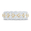 Thumbnail Image 3 of Pnina Tornai Lab-Grown Diamond Anniversary Ring 1-1/2 ct tw Round/Marquise 14K Two-Tone Gold