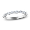 Thumbnail Image 1 of Diamond Anniversary Band 1/2 ct tw Round/Marquise 14K White Gold
