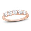 Thumbnail Image 1 of Diamond 5-Stone Anniversary Band 1 ct tw 14K Rose Gold