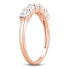 Thumbnail Image 2 of Diamond 5-Stone Anniversary Band 1 ct tw 14K Rose Gold
