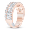 Thumbnail Image 2 of Pnina Tornai Couture Princess & Round-Cut Diamond Anniversary Ring 3 ct tw 18K Rose Gold