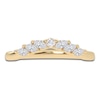 Thumbnail Image 3 of Created By Jared Studio Certified Marquise & Round-Cut Lab-Grown Diamond Contour Anniversary Ring 1/5 ct tw 14K Yellow Gold