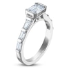 Thumbnail Image 2 of Vera Wang VOW Emerald-Cut Diamond Engagement Ring 1-1/2 ct tw 14K White Gold