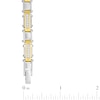 Thumbnail Image 4 of Men's Diamond Link Bracelet 1/2 ct tw Stainless Steel & Yellow Ion Plating 8.25"