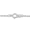 Thumbnail Image 3 of Lab-Grown Diamond Cross Necklace 1/2 ct tw 14K White Gold 18"