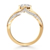 Thumbnail Image 2 of J'Lure Lab-Grown Diamond Octagon Step-Cut Engagement Ring 1-3/8 ct tw 18K Yellow Gold