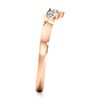 Thumbnail Image 3 of J'Lure Lab-Grown Diamond Scalloped Wedding Band 1/5 ct tw 18K Rose Gold