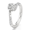 Thumbnail Image 4 of J'Lure Octagon Step-Cut Lab-Grown Diamond Bypass Engagement Ring 1-1/3 ct tw 18K White Gold