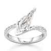 Thumbnail Image 1 of J'Lure Kite Step-Cut Lab-Grown Diamond Bypass Engagement Ring 2-1/2 ct tw 18K White Gold