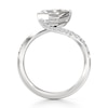 Thumbnail Image 2 of J'Lure Kite Step-Cut Lab-Grown Diamond Bypass Engagement Ring 2-1/2 ct tw 18K White Gold