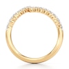 Thumbnail Image 2 of J'Lure Lab-Created Diamond Contour Wedding Band 3/8 ct tw 18K Yellow Gold