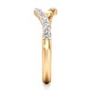 Thumbnail Image 3 of J'Lure Lab-Created Diamond Contour Wedding Band 3/8 ct tw 18K Yellow Gold