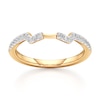 Thumbnail Image 1 of J'Lure Lab-Grown Diamond Angled Contour Wedding Band 1/6 ct tw 18K Yellow Gold